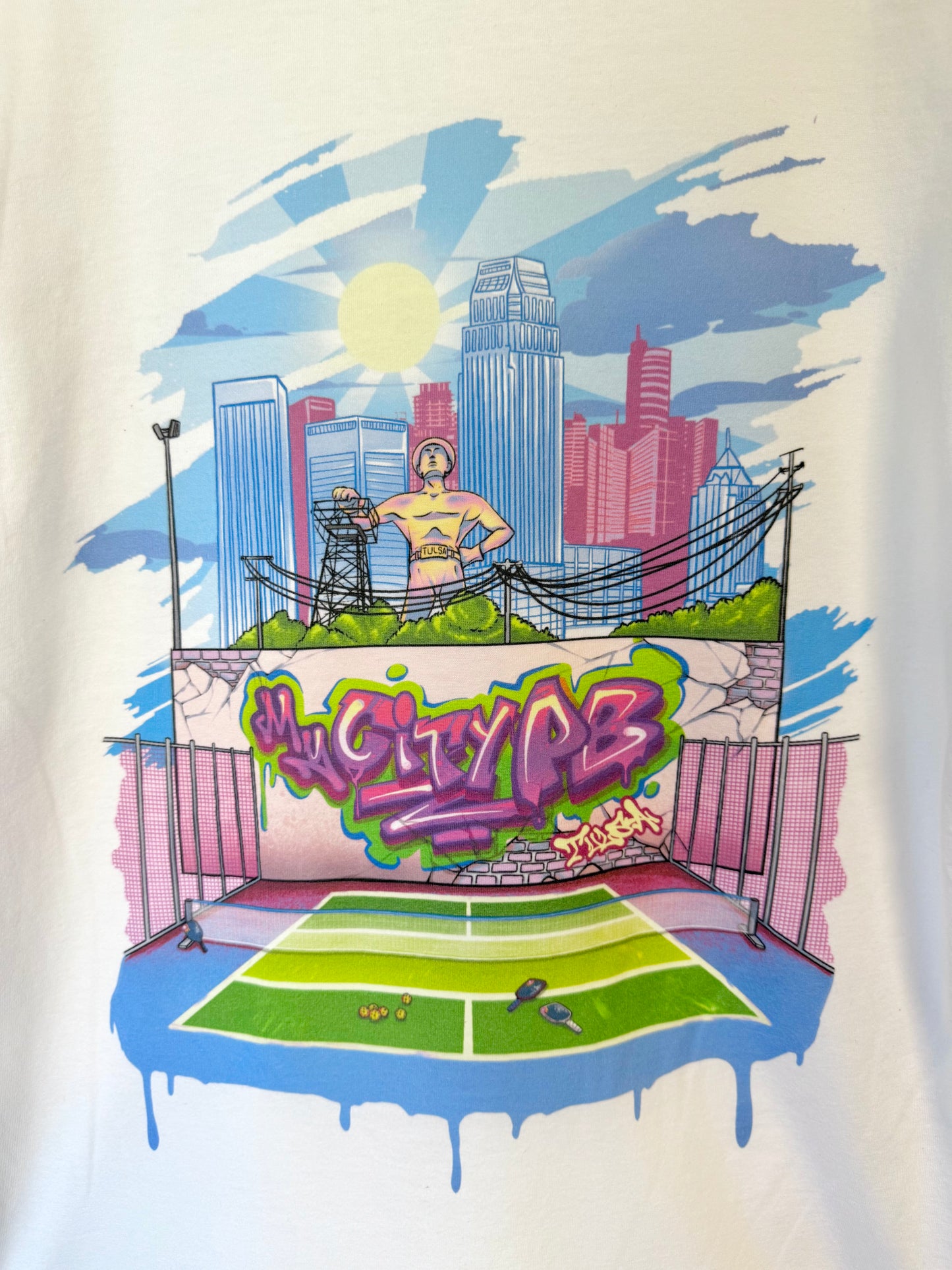 MyCityPB Grafitti Tee - Tulsa